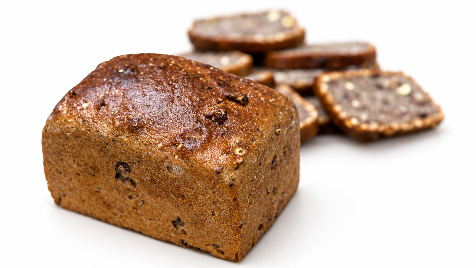 Pâine integrală din grâu emmer cu nucă Pecan (350g)